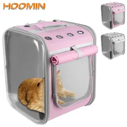 Cat S Cattes المنازل Pet Backpack Travel Outdoor Counter Bag Supplies Space Capsule Portable Treptable for Small Dogs Cats 231114