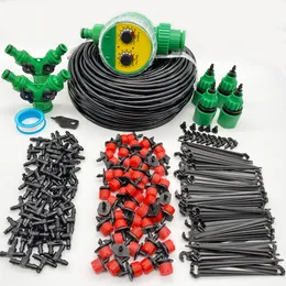 Sprayers 50M Plant Watering Kit Smart Garden System Self Automatic Timer Drip Irrigation 230414