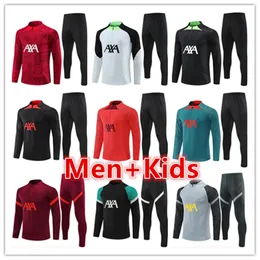 22 23 24 رجال المسارات Qualitt Soccer Team Team Suit Kit 2023 Men Kids Football Tracksuit jerseys stack