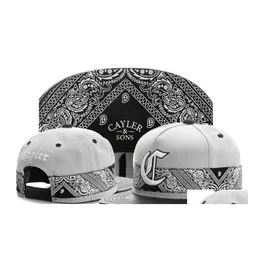 Ball Caps 2021 Co And Hat Baseball Shark Cayler Sons Snapbacks Hip Hop regolabile Drop Delivery Accessori moda Cappelli Scar Dh6Pr