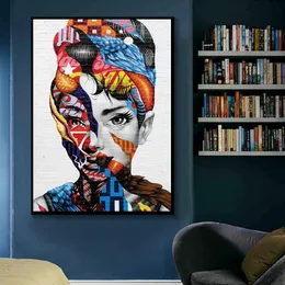 Modern Abstract Wall Art Canvas Print Painting Women Posters and Prints Wall Picture for Living Room Cuadros Decoration Painting