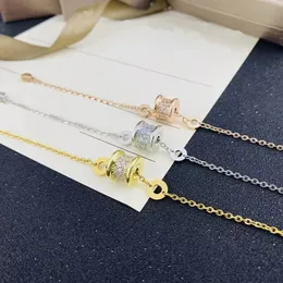 Marca corrente moda casal ouro feminino bulgária clássico 316l titânio aço designer pulseira presente