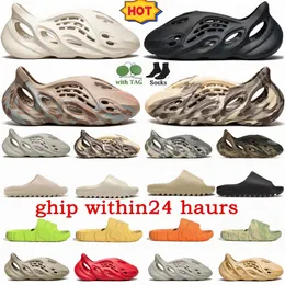 slides foam runners slippers clogs slide for Carbon Onyx sand bone resin Cinder pure women shoes Ochre Stone Salt flip flops orange desert bone brown d71N#