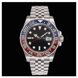 True AR заводские роскошные часы мужские часы RedBlue керамический безель GMT II 40 мм 904L мужские часы 126710 ETA3285 механизм с сапфировым стеклом водонепроницаемые светящиеся иглы мужские часы