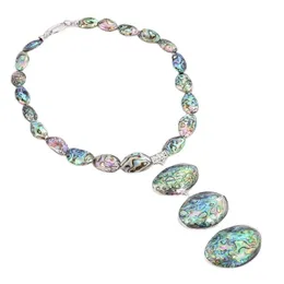 Pendant Necklaces JK 20" Paua Abalone Shell Necklace