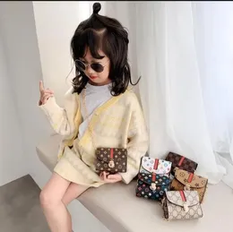 Kids Bags Handbags Fashion Designer Flower Mini Square Beautiful Pop Girl Princess Children Messenger Bag Accessories Purse Wallet Handbag K8654