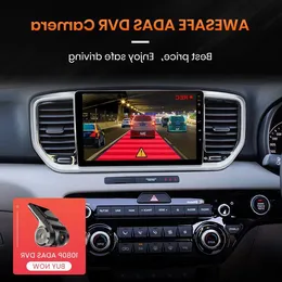 Kia Sportage 4 2018 2019 2020 KX5カーラジオマルチメディアビデオプレーヤーGPS NO 2 DIN ANDROID 90 2GB 32GB NQKEAのフリーシッピングPX9