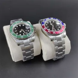 Rolaxs Designer Ladies Watch 126710blro Orologi Blue Red Bezel Stainless Steel Strap V10 Couple Style Valentine s Day Gift Gmt 2813 Vintage Watches Men Xb