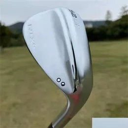 Teste di mazze Teste di mazze Sier Rtx4 Zeppe Mazze da golf Wedge 4850525456586062 Alberi in acciaio Regarstiff comprese intestazioni Fast 230620 Drop De Dhd3R