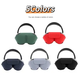 Voor AirPods Max Headband Headphone Pro oortelefoons Accessoires Transparante TPU Solid Silicone Waterdichte beschermhoes Airpod Max Headphone Headset Cover