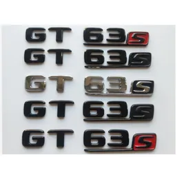 Chrome Black Letters Strunk Badges Emblems Emblems Badge Stikcer for Mercedes X290 Coupe AMG GT 63 S GT63S9534960