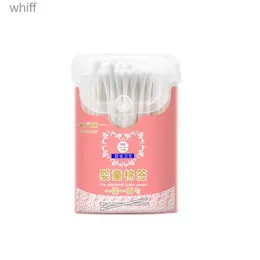 Cotton Swab Clean Hygienic 180 Cylindrical Thin Stick Double-Ended Baby Paper Reel's Bamboo Cotton Swabs BudsL231116
