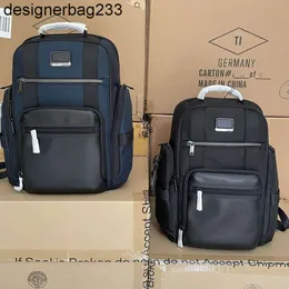 z powrotem The Tums Designer Pack Plecak Tote Men Bags 2021389 Multifunkcjonalny plecak przenośna torba komputerowa Ballistic Nylon Travel Bage torebka szkolna NGZT