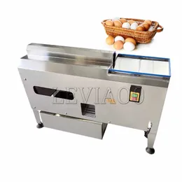 Sgusciatrice per uova elettrica commerciale 220V Sbucciatrice per uova di pollo in acciaio inossidabile Sbucciatrice per uova