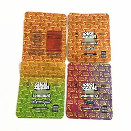 500mg gummies edibles packaging bags mylar runtz koko nuggz ganjamelon gummy sour packing bag plastic wrapper package plastic Xsulk