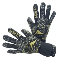 Спортивные перчатки для футбола, футбольного вратаря, утепленный латекс без защиты пальцев, нескользящие и износостойкие AERFEY 231115