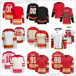 Stitched Hockey Jerseys 27 Matt Coronato 71 Walker Duehr 18 A.J. Greer 15 Dryden Hunt 17 Yegor Sharangovich 48 Dennis Gilbert 58 Oliver Kylington 98 llya Solovyov 8 Tanev