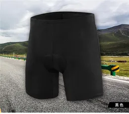 Motocicleta Apparando Roupas de ciclismo andando de roupa íntima Men's Bicycle Blind Dech Silicone Cushion com versão estendida de shorts