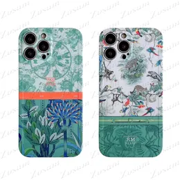 Fashion Carriage Fashion Phone Case für IPhone 14 14pro 13 13pro 12 12pro 11 Pro Max X Xs Xr Soft TPU Back Designer Print Shell Case Shockproof Cover