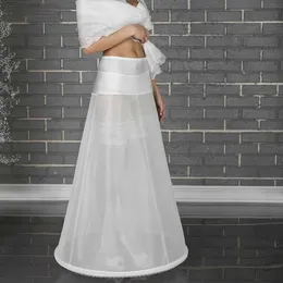 Wholesale Price 1 Hoop Bone Elastic Waist Petticoat for Bridal Mermaid Wedding Dress Crinoline Slip Underskirt In Stock