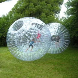 3m (10 ft) D Stor hållbar klar Clear Human Snow Zorb Ball Bowling Game