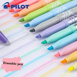 Marcadores Japão Pilot FRIXION Caneta Apagável Pastel Highlighter Set Marcadores Marcadores Graffiti Pintura SW-FL Art Papelaria Marcadores 231116