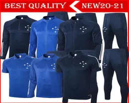 2020 2021 Cruzeiro Esporte Clube Football Tract Soccer Jacket 20 21 Camisas de Futebol Long Pull Dull Training Suit Chandal7553895