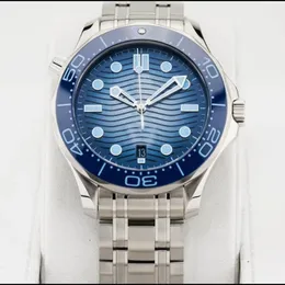 Ny release Summer Blue Watch Ceramic Bezel Rologio Blue 42mm män Mens Watches Automatic Mechanical Movement Wristwatches Rologio Automatisk lyxig armbandsur RDV