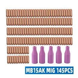 145pcs MB15AK MIG GAS اثنين من فوهة حماية موصل MB15