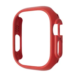 Moda masculina e feminina esportiva Apple Watch Capa protetora Apple Watch Capa ultra protetora AppleWatch 7/8 Hollow Half Pack iWatch Watch Case