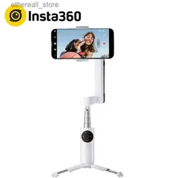 Estabilizadores Insta360 Flow - Estabilizador portátil de smartphone alimentado por IA, rastreamento automático de telefone, estabilização de 3 eixos para Android Iphone Q231116