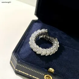 anello da donna anelli di serpente di nozze designer di gioielli di moda anello simile a un serpente anelli di marca da donna amanti incontri gioielli di nozze regali per feste nov 16 caldo