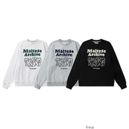 Sweatshirts Mense Womens Designer Hoodies Fashion Streetwear Trend Br Waikei Söt Running Puppy Plush Letter Brodery Löst passande män Kvinnor Par mångsidig r