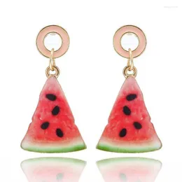 Dangle Earrings DiLiCa Cute Women Girls Fruit Jewelry Female Fashion Drop EarringsBoucles D'oreilles