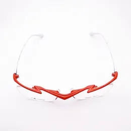 Sonnenbrillenrahmen MF- 1218 Masaki Japan Design Federscharnier Reines Titan Coole Mode passt für Männer Halbrandlose Halbbrillen Spektakel