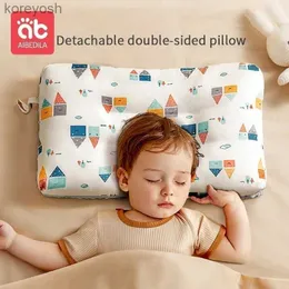 Poduszki aibedila poduszka dla noworodków poduszki dla dzieci headrest high elastyczność miękka oddychana akcesoria pościel matka dzieci AB8082L231116