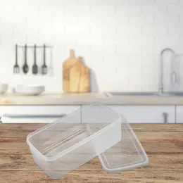 Plates Bread Storage Box Dispenser Dedicated Holder Kitchen Counter Organizer Pantry Pp Saver Container Airtight