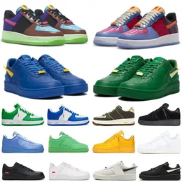 Homens Mulheres Sapatos Baixos Preto Branco Af 1 Invicto Um Utilitário Verde Triplo Phantom Sail Ambush Brooklyn MCA University Azul Vermelho Sapatos Casuais Para Tiffany