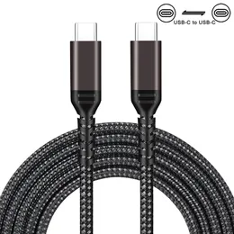 1m/2m/3m USB2.0 QC4.0/3.0FCP 60W 3A Fast Charge USB Cable hot sale Type-C male to C male cable 480Mbps New