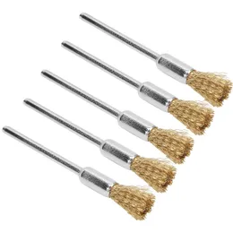 Nail Art Equipment Drill Bit Cleaning Brush Polishing Grinding Head Cleaner Dust Copper Wire Rass