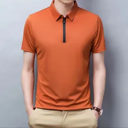 Herren-Designer-T-Shirt Galerie Dept Shirt Boohoo Kleidung Baumwolle Elasthan Aprikose Kleidung schwarz Atmungsaktiv Anti-Falten Langer Reißverschluss VolltonfarbeUnterhemd POLO