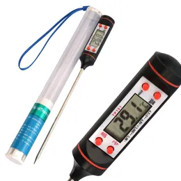 Household Thermometers Fashion Digital Cooking Food Probe Meat Kitchen Bbq Selectable Thermometer Pen Type Thermometers Fast Shipment Dhk1M