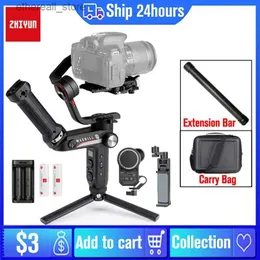 Stabilizzatori Zhiyun Weebill S Stabilizzatore per fotocamera con giunto cardanico portatile a 3 assi per fotocamera Mirrorless/DSLR A7 III A6000 Nikon Panasonic GH5 Q231116