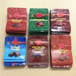 mylar çiçek ambalaj çantaları brownie ısırıkları çikolata fudge 600mg california 35g yenilebilir paketler paketleme plastik çanta boş yenilebilir 231 exsjh