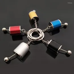 Keychains Wannee Gear Shift Stick Box Metal Keychain Chain Chain Ring Keyring Pingente Pingente Jóias GiftKeyChains Forb22