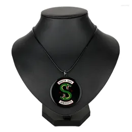 Pendant Necklaces Riverdale Necklace Punk South Side Serpents For Men Women Gift Choker Collier Trinket Ornaments