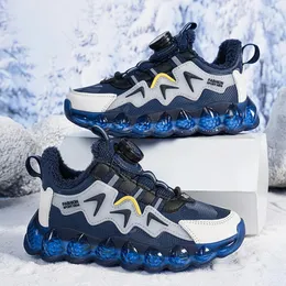 Turnschuhe Winter Kinder Schuhe Jungen Sportschuhe Outdoor Schule Kinder Schneeschuhe 612 Jahre Plüsch warme Baumwolle Sportschuhe 231115