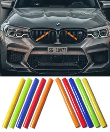 Bilfrontgrilllogotyp Badge Emblem Tube Strips Case Cover för BMW F30 F31 F32 F33 F36 F44 F45 F46 F20 F21 F22 G30 G32 G11 G12 M SPO5686987