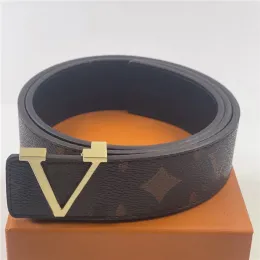 Fashion Classic Men Designer Belts damski menów swobodny litera gładka klamra luksusowy pasek 3 kolory szerokość 3,8 cm długości 90 cm 95 cm 100 cm 110 cm Paliw z pudełkiem