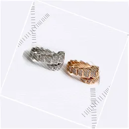 anello versatile misura 6 anelli avvolgenti gioielli placcati in oro 18 carati 3 opzioni di colori anello circolare in argento con rosa per set amante regalo 1